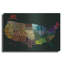 Latitude Run® «States Of Text» par Art Licensing Studio, art mural en métal-1038011687