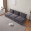 Fauteuil d'appoint sans accoudoirs avec repose-pieds-130349094