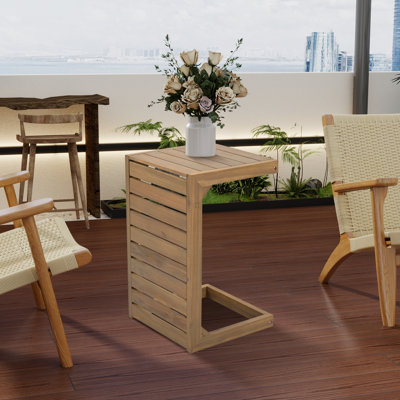 24.48" H Solid Wood End Table