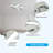 Janyia 1 - Light 12.20" Geometric LED Semi Flush Mount-806759296