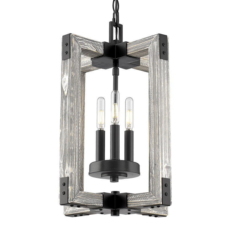 Yulia 3 - Light Matte Black Cluster Pendant