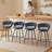 360° Swivel Counter & Bar Stools With Metal Frame-1478592444