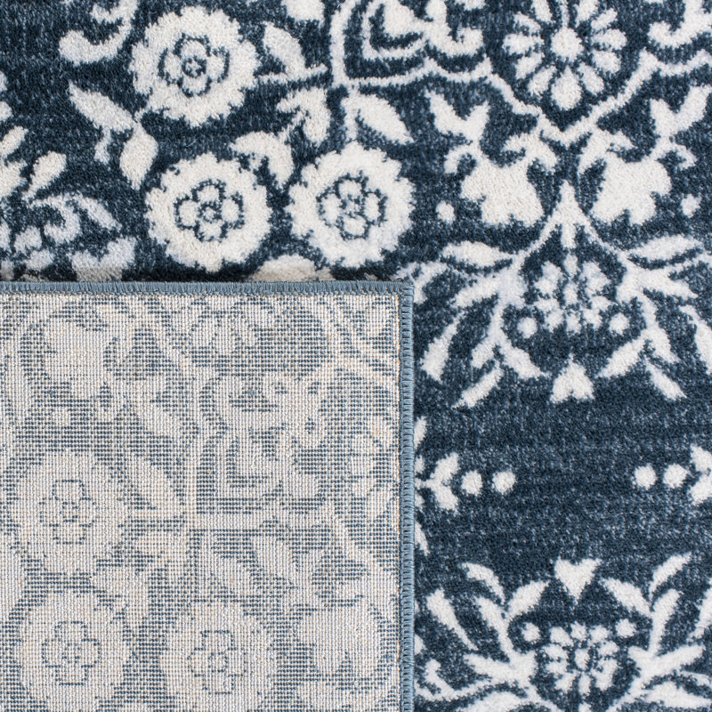 Swint Geometric Hand Woven Area Rug, Rectangle 122 x 183 cm