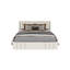 Cadre de lit plateforme grand rembourré avec tête de lit à oreilles, pied de lit rembourré, base de lit en tissu doux, beige-1969619225-1969619227