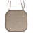 Cameron Memory Foam No Slip Back 16" x 16" Chair Pad Cushion with Ties-1230411941-1258424308
