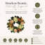 26" Protea and Hydrangea Wreath