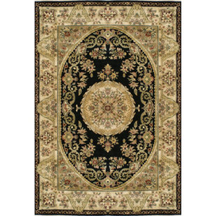 Tapis noir / doré Signature