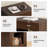 Rustic Wood End Table-463503963