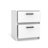 Nightstand Chequered, Two Drawes, Width X 18,9