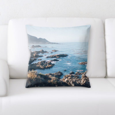 Leif Microsuede Reversible Throw Pillow