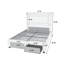 Lit plateforme avec rangement Mullican-597747689