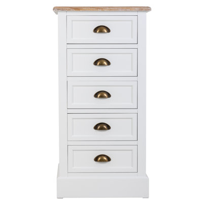 Greger 90cm W 5 - Drawer Chest of Drawers
