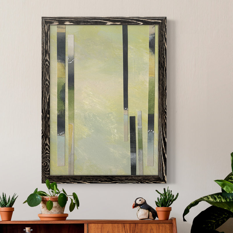 «Neutral Assemblage IV», toile encadrée de qualité supérieure - prête à être accrochée, H 31 po x l 44 po x P 1 po