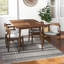 Trego 4 - Person Solid Wood Top Four Leg Dining Set-1649007935