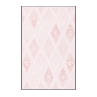 High-Quality 3D Printed Area Rug (2.6 x 4. ft), 1% Polyester, .3 in Pile Height | Antibacterial, Non-Slip PVC Felt Dot Underside | Machine Washable, Elegant Design for Living Room, Bedroom & Office