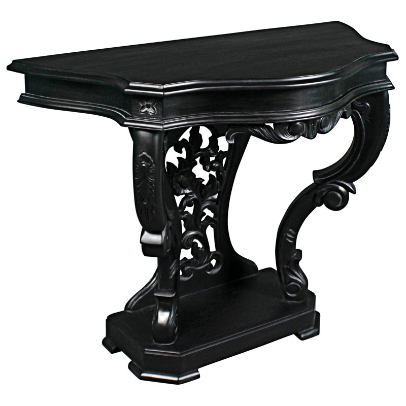 Console Val de loire de 38 po, Noir