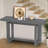 Thedrick 59" Extra Long Entryway Table Console Table,Entryway table,Hoyer table with wood frame-500776793