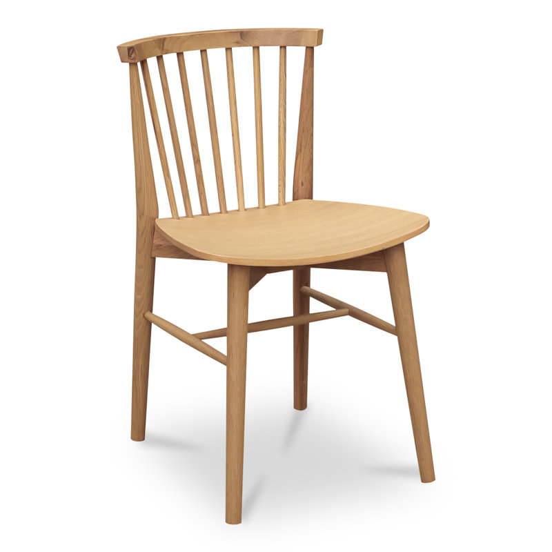 Marley Dining Chair Walnut-Set of Two, Oak