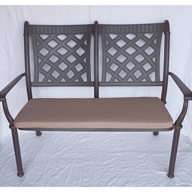 Duke New Classic Sand Bench Seat/Back Cushion, Taupe