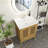 Sosan 24'' Single Bathroom Vanity with Ceramic Top