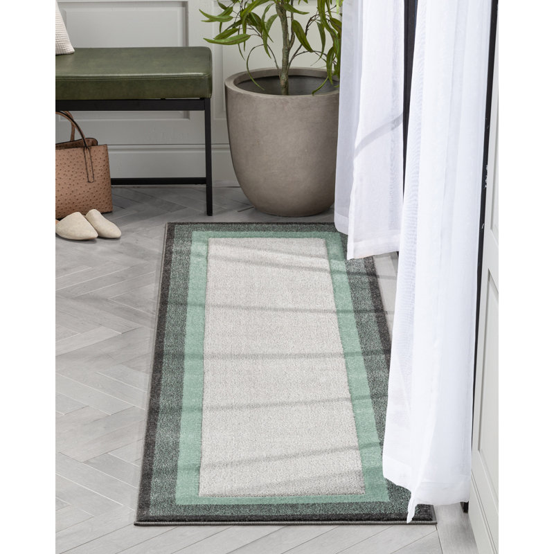 Astrid Geometric Synthetic Area Rug, Runner 67 x 220 cm