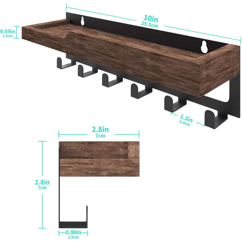 Wall Organizer, Brown