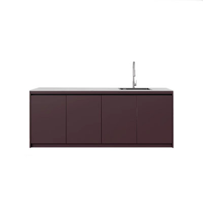 Outdoor Aluminum Cabinet with Sink