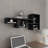 7 Cube Wall Shelf, 47" Wide, Black - Strong And Organized Shelf For Bedroom, Home Office, Living Room Black, Wide Room, Bedroom-121304113