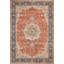 Tapis rouge lavable et pliable Eaglin Medallion-649636479