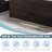 Linear Shower Drain,304 Stainless Steel Rectangle Shower Floor Drain Adjustable,with Hair Catcher, Adjustable Feet