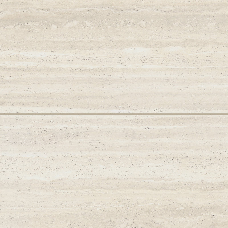 Sensi Roma 24" x 48" Porcelain Wall & Floor Tile, Ivory