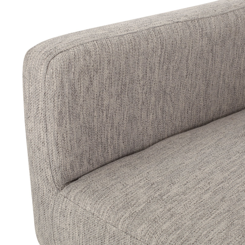 64.77Cm Wide Club Chair This armchair is 25.50" W x 25.75" D x 34.25" H. Includes: One (1) Chair, Gray