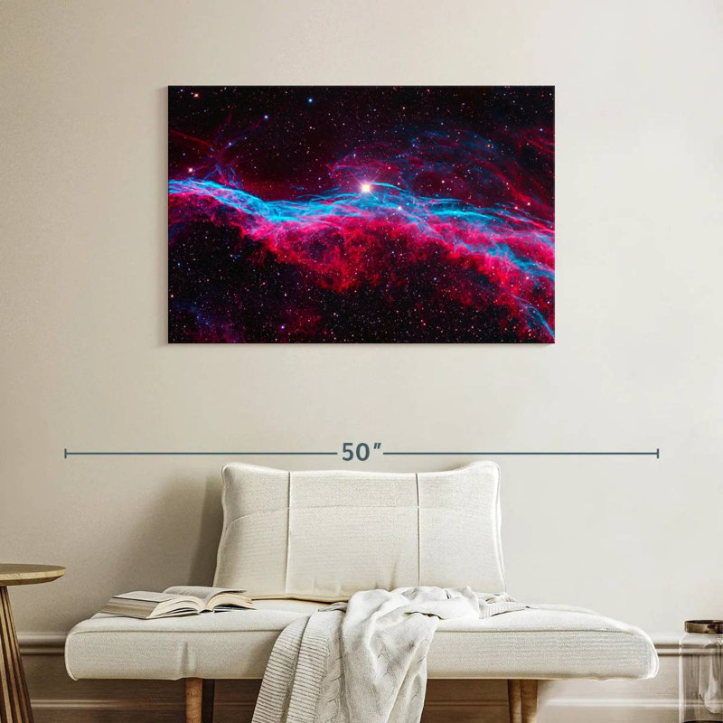 Oberle The Veil Nebula, 26" H x 39" W