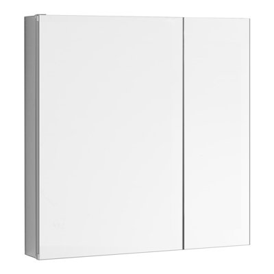 Aust 36'' W 30'' H Frameless Medicine Cabinet Mirror 3 Adjustable