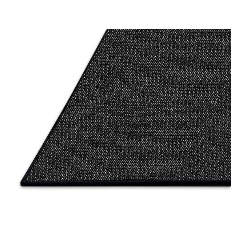 Tapis de zone noire à motifs Claire, Rectangle 8 pi x 10 pi