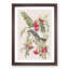 Piping Flycatcher Bird by John Audubon - Picture Frame Painting Print-55601282-55601284