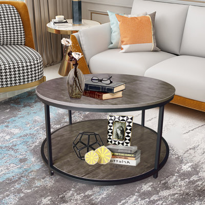 Table basse à 4 pieds avec rangement