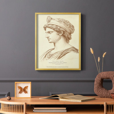 WOMEN Series DXCV  -Premium Framed Print -Ready to Hang - No Nails Required