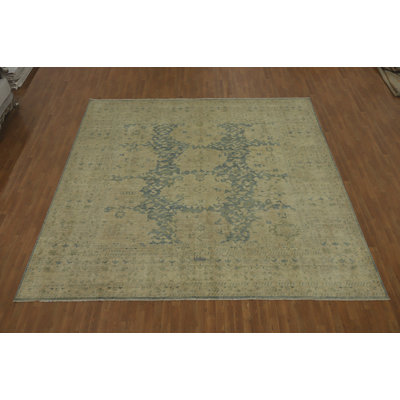 Vegetable Dye Oushak Square Large Rug 12x12
