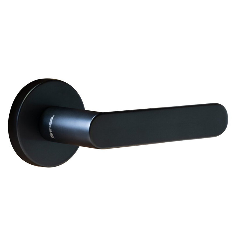 Privacy Door Lever, 2-3/4", Satin Black