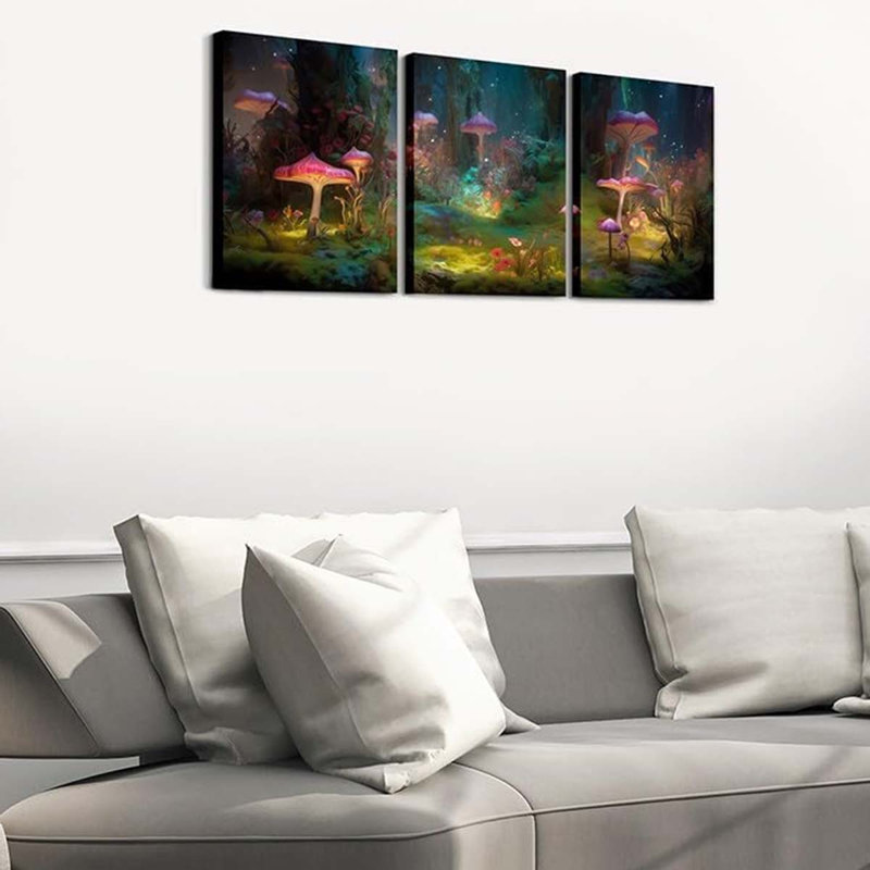 3 Piece Wrapped Canvas Print