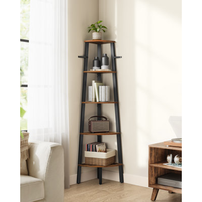 Josh Steel Corner  Bookcase