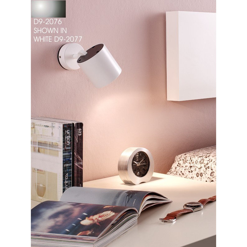Kronn 1-Light Dimmable Spotlight, White