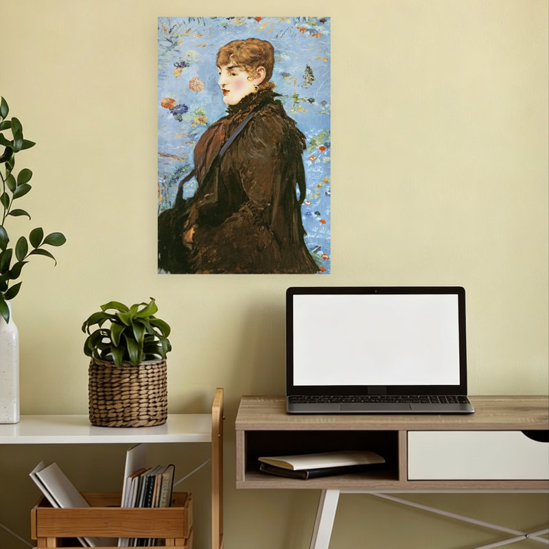 Automne, 1882, impression d'art abstrait contemporain, portrait mural, H 18 po x l 12 po