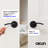  Brook Privacy Door Lever Modern Concealed Design For (Bed & Bath) – Sleek Minimalist Style in Matte Black-114645727