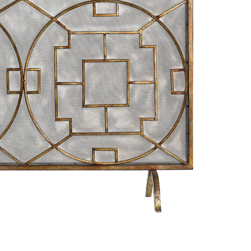 Geometric Firescreen