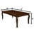 Kamille Walnut Solid Wood Dining Table-1947863716