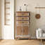Armoire de rangement en bois rustique-1796469397