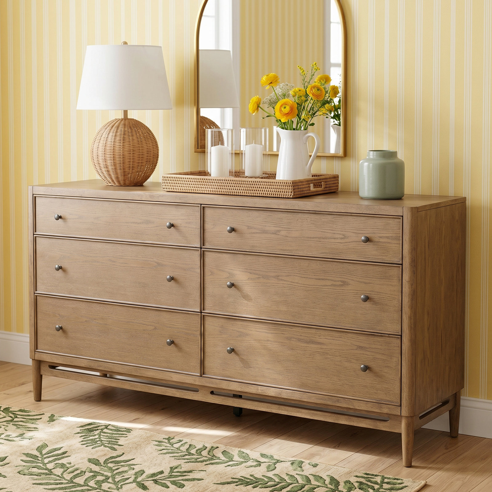 Flexsteel Violet 68" Double Dresser
