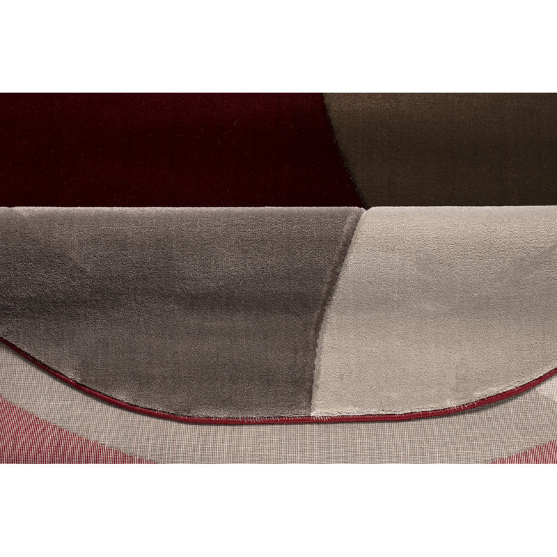 Janley Geometric Indoor Rug, Round 7'11"